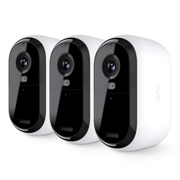 Arlo Essential Security Camera 1080p HD | Outdoor - Indoor | 2nd Gen | Wireless with Spotlight, 2-Way Audio, Color Night Vision, Live Stream, Real Time Notifications, Wide Angle...