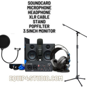 AudioBox Studio Ultimate Bundle Complete Recording Kit with Studio Monitors