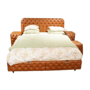 BED WITH MATTRESS 2 NIGHTSTAND+PUFF 180X200 DIORAMOUR
