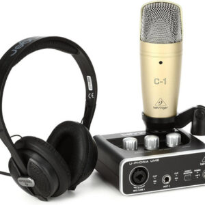 Behringer U-Phoria Studio Recording/Podcasting Bundle