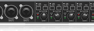 Behringer U-Phoria UMC404HD & MICROAMP HA400 Ultra-Compact 4 Channel Stereo Hea