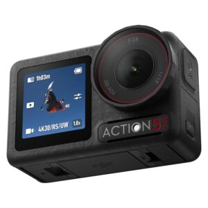 DJI Osmo Action 5 Pro Standard Combo, Waterproof Action Camera with 1/1.3" Sensor, 4K/120fps Video, Subject Tracking, Stabilization, Dual OLED Touchscreens, Action Camera 4K...