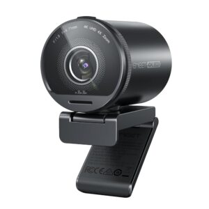 EMEET SmartCam S800-4K Webcam for Streaming, Sony 1/2'' Sensor, Supports HDR, PDAF&TOF Dual-autofocus, 1080P@60fps, 2 Noise-Cancelling Mics, 40°-73° FOV, Perfect for Live...