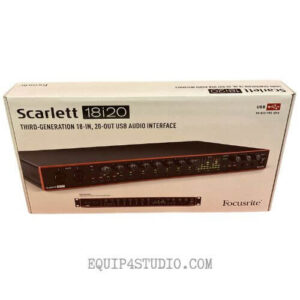 Focusrite Scarlett 18i20 3rd Gen USB Audio Interface