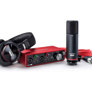Focusrite Scarlett 2i2 Studio (3rd Gen) 2x2 USB Audio Interface Recording Bundle