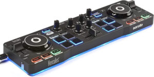 Hercules DJ DJControl Starlight | Pocket USB DJ Controller with Serato DJ Lite,