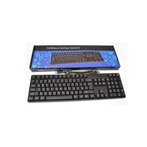 KEYBOARD BLACK TJ-818