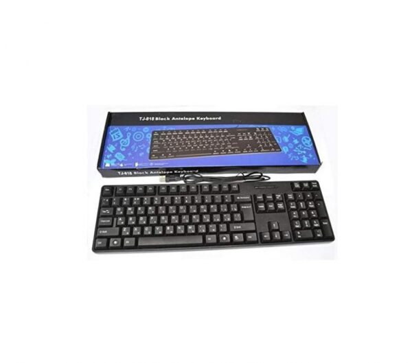 KEYBOARD BLACK TJ-818