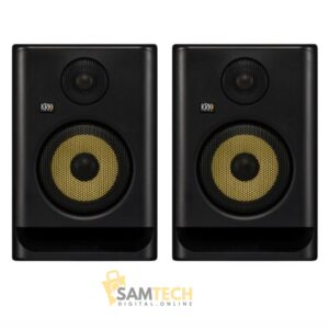 KRK RP8G5 ROKIT 8 Generation Five 8" Powered Studio Monitor Pair, 8 Inches 5 In