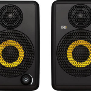 KRK GoAux 3 3" Portable Monitors, 3 inches (GOAUX3-NA) 3 inches