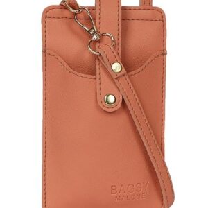 LADIES HANDBAG MOBILE SLING BABY PINK BMWMP0005BP