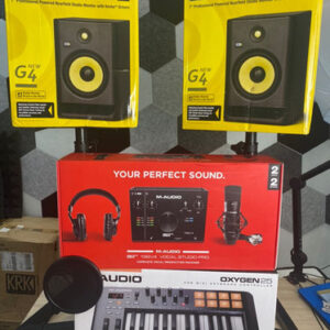 M-audio Air192 W/Rokit 7, Keyboard, Popfilter