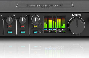 MOTU M6 6x4 USB-C Audio Interface with Studio-Quality Sound