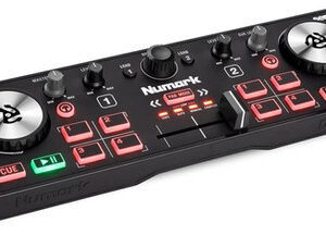 Numark DJ2GO2 Touch – Compact 2 Deck USB DJ Controller For Serato DJ with a Mix