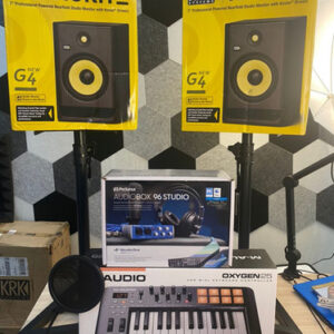 Presonus 96 Studio W/Rokit 7, Keyboard, Popfilter Bundle