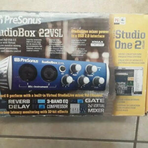 Presonus AudioBox 22VSL 24-Bit/96 kHz 2x2 USB 2.0 Audio Interface