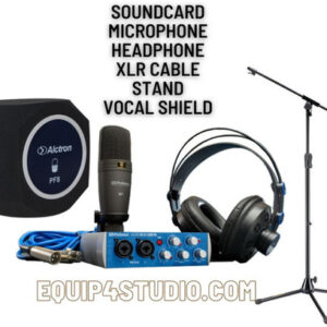 Presonus Audiobox Studio Bundle with Shield & Stand