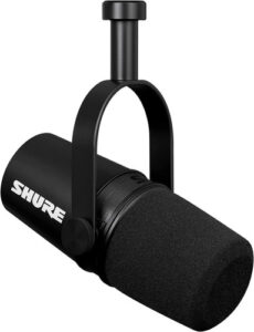 Shure MV7X XLR Podcast Microphone - Pro Quality Dynamic Mic for Podcasting