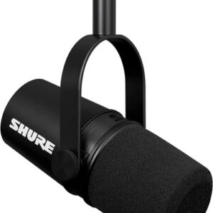 Shure MV7X XLR Podcast Microphone - Pro Quality Dynamic Mic for Podcasting