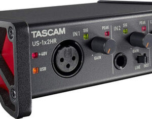 Tascam Audio Interface, Black (US-1X2HR)