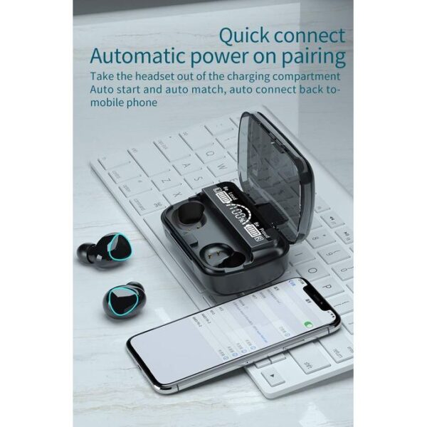 bensoo M10 Bluetooth Headsets Wireless Earphones Earbuds Ear