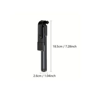 Bluetooth Selfie Stick Tripod + Fill Light +Shutter Remote