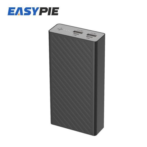 EASYPIE EASYPIE 20000mAh Ultra Slim Power Bank 18W Fast Charging & Dual USB Ports Portable Charger for Mobile Phone