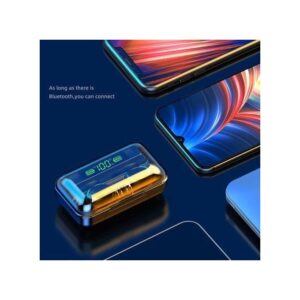 GUEETON F9-36 Stereo Bluetooth Earbuds - Black