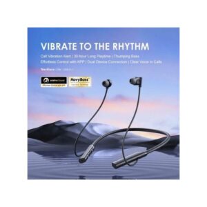 Oraimo Necklace Lite Call Vibration Wireless Headphones - Black