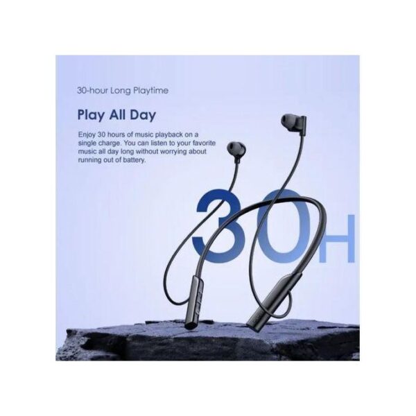 Oraimo Necklace Lite Call Vibration Wireless Headphones - Black