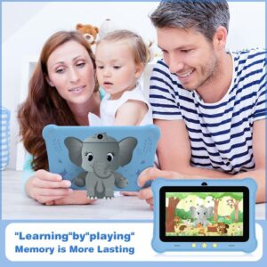 redbeat Kids Android Tablet 7 Inch, Quad Core, 6GB(2+4)RAM+32GB ROM+SD 512GB, Parental Controls, 3G Calling Tablet