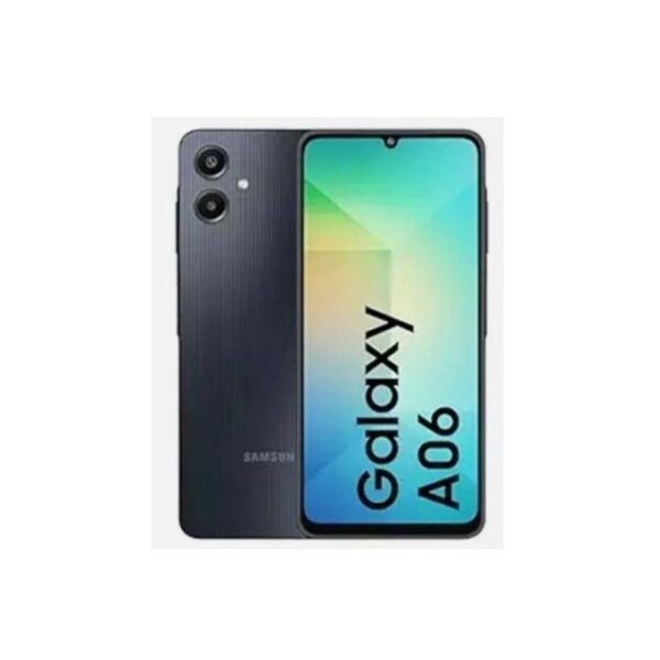 Samsung Galaxy A06 - 64GB + 4GB RAM - 50MP Rear - 8MP Front - 6.7" - 5000 mAh - Black (24 Months Warranty)