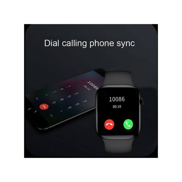 TiLECC 2023 New T900 Pro Max 49mm 2.09-inch Smart Watch - Black