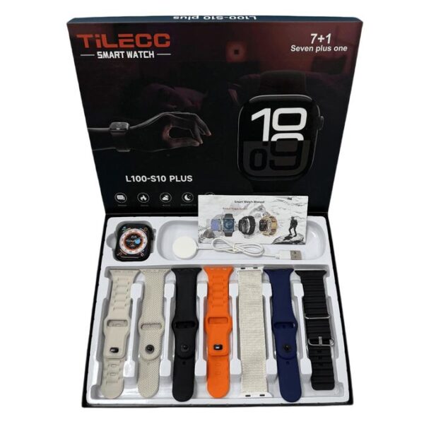 TiLECC TiLECC Ultra 7-in-1 Watch Band Smart Watch 49mm Series 9 Ultra Smart Watch 49mm