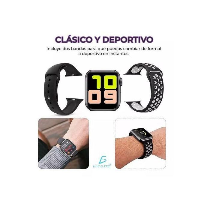 Two-in-one T55 Smart Watch Bluetooth Headset - Black