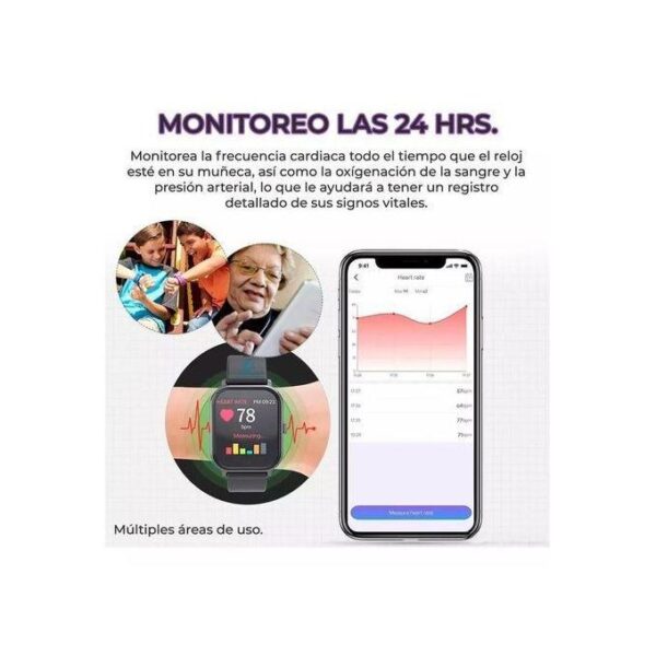 Two-in-one T55 Smart Watch Bluetooth Headset - Black