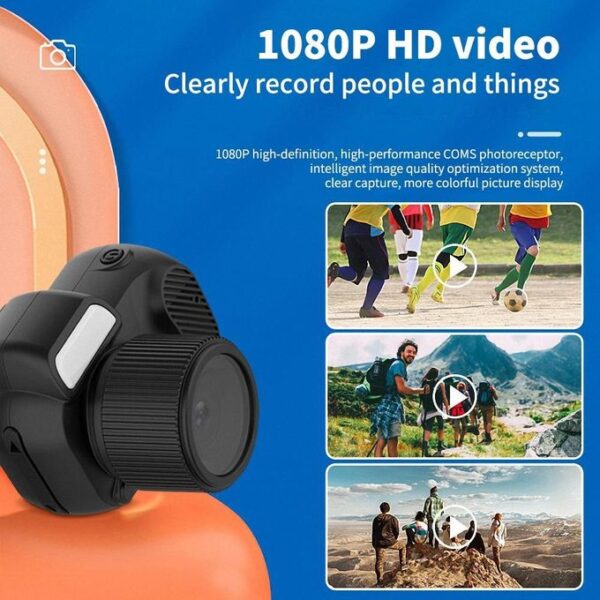 1080P Mini Action Camera with Screen Video Recorder Sport DV Small Micro Camcorder