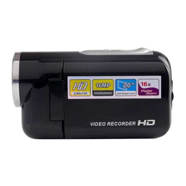 1280x720P HD 16X Digital Zoom 16.0 MP Mini Digital Video Camera Recorder
