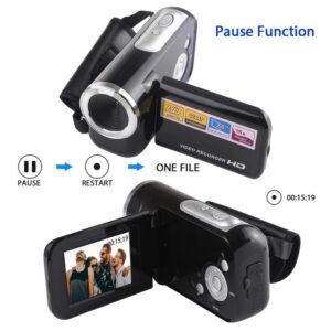 1280x720P HD 16X Digital Zoom 16.0 MP Mini Digital Video Camera Recorder