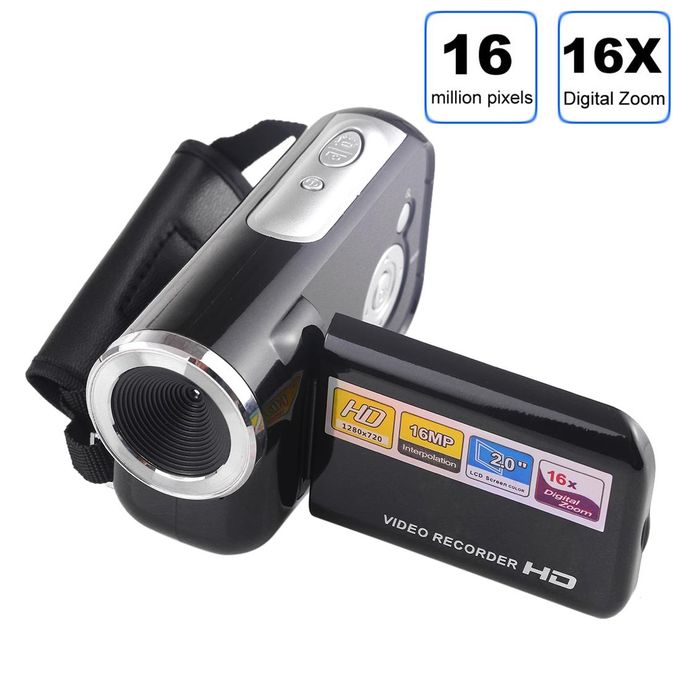 1280x720P HD 16X Digital Zoom 16.0 MP Mini Digital Video Camera Recorder