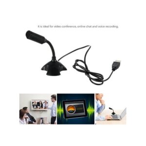 360° Adjustable Microphone For PC Mac With A USB Port