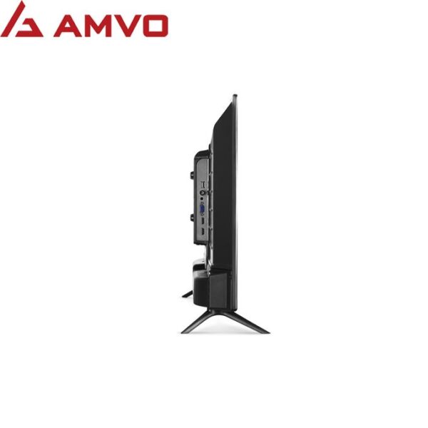 AMVO LES3220W 32" Digital Satellite Frameless HD LED TV - HDMI - USB - Black