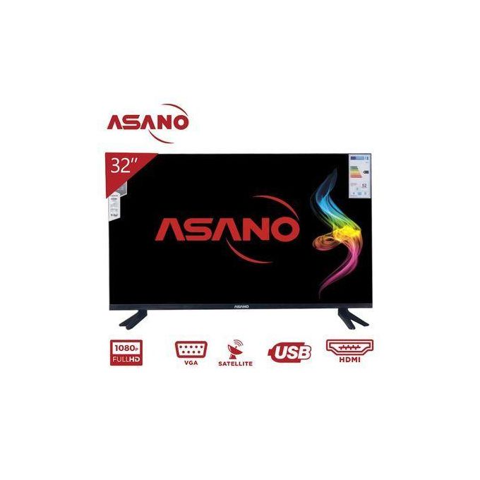 Asano 32" Digital Satellite HD TV - HDMI /VGA/USB - Black