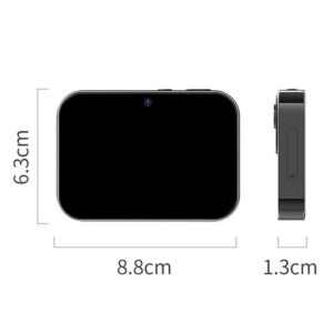 D6 CCD HD Digital Camera Movie Music Smart Camera Touch Screen Student Card Video Recorder