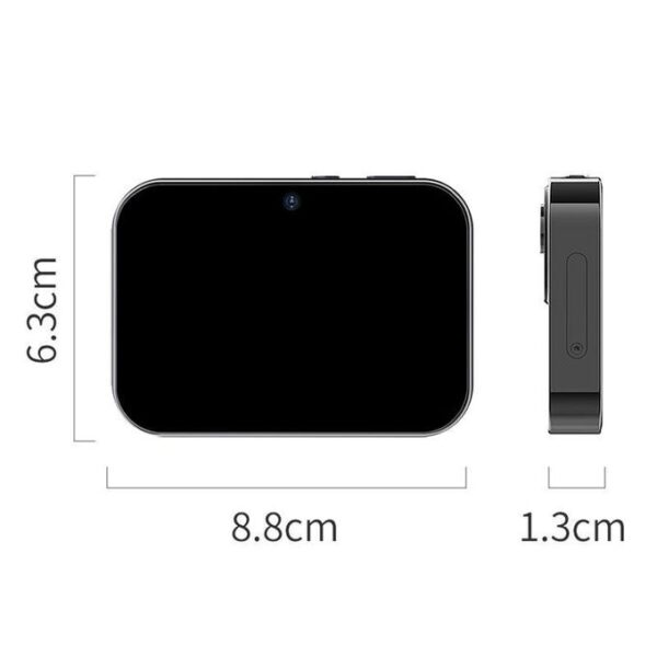 D6 CCD HD Digital Camera Movie Music Smart Camera Touch Screen Student Card Video Recorder