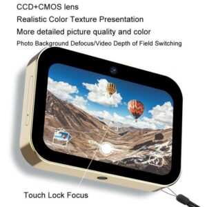 D6 CCD HD Digital Camera Movie Music Smart Camera Touch Screen Student Card Video Recorder