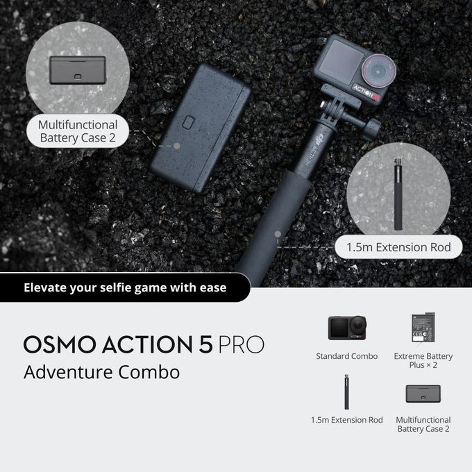 Dji Osmo Action 5 Pro Adventure Combo