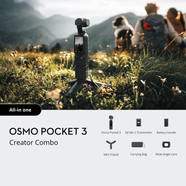 Dji Osmo Pocket 3 Handheld Camera Creator Combo