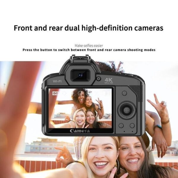 Dual-camera Night Vision 64 Million Pixel High-definition WIFI Digital Camera Standard Without Memory Card