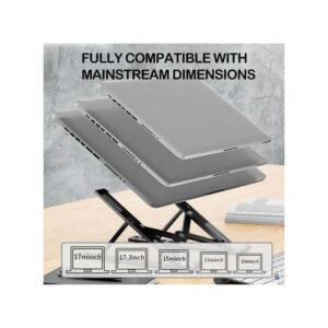 EAGEAT 10 Speed Adjustable Laptop Stand+phone Stand
